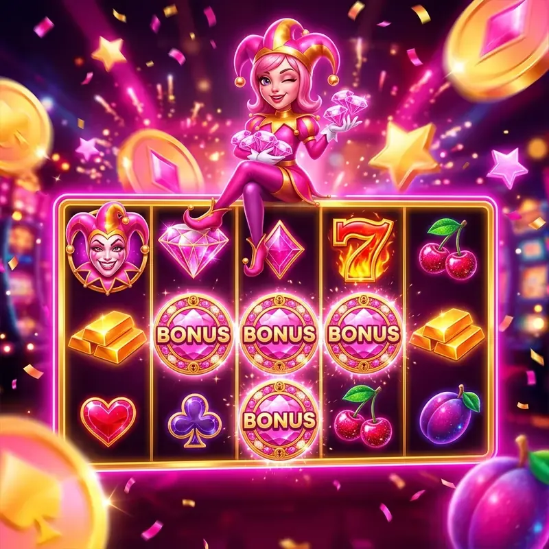 Pink Joker Hold and Win Slot