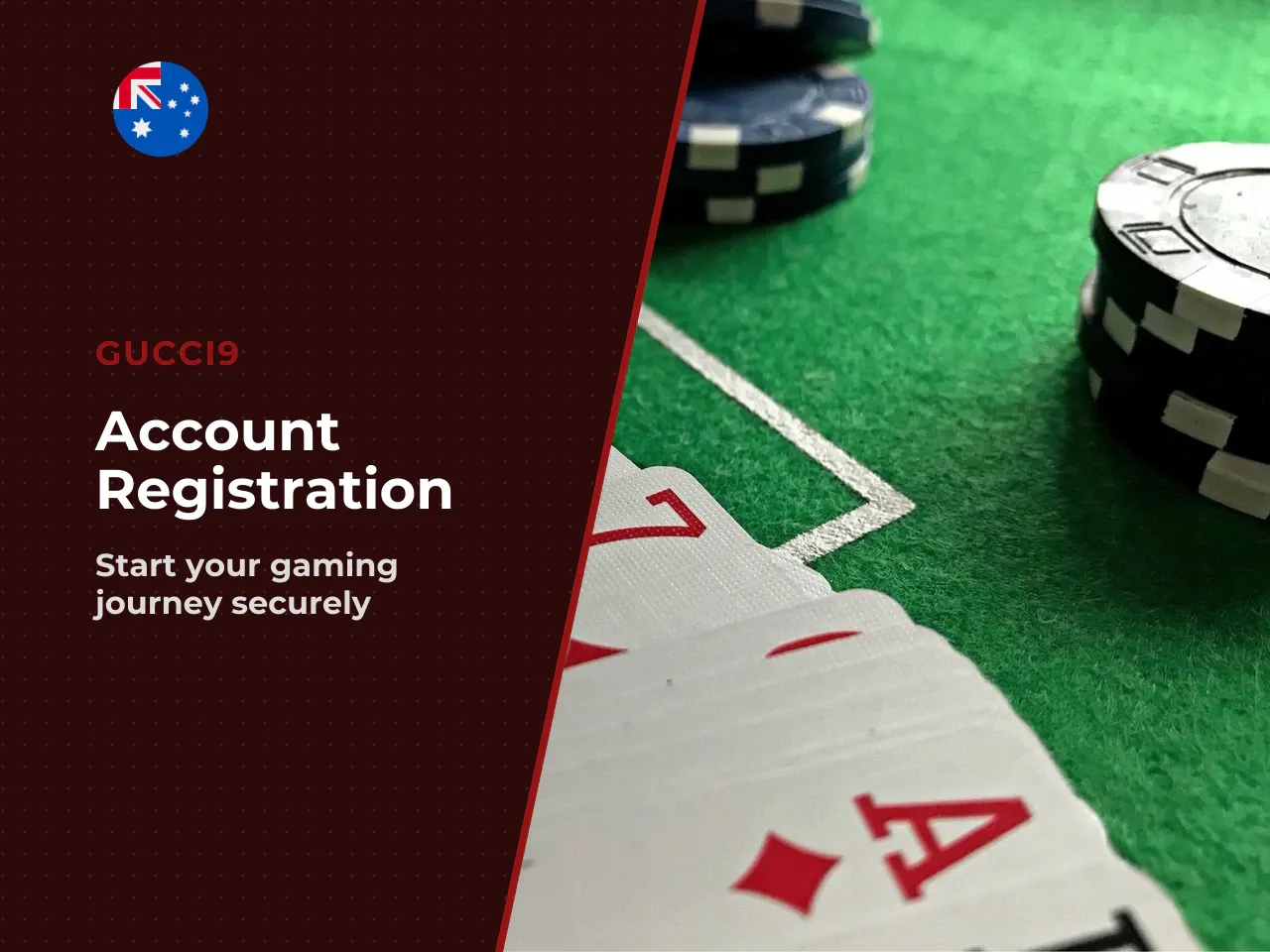 Step 1 register. Create the account
