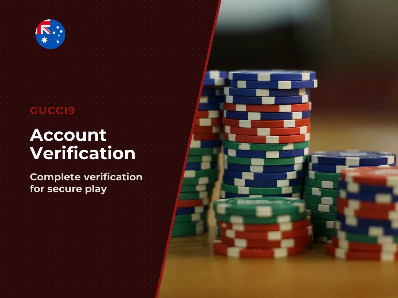 Gucci9 account verification KYC for play