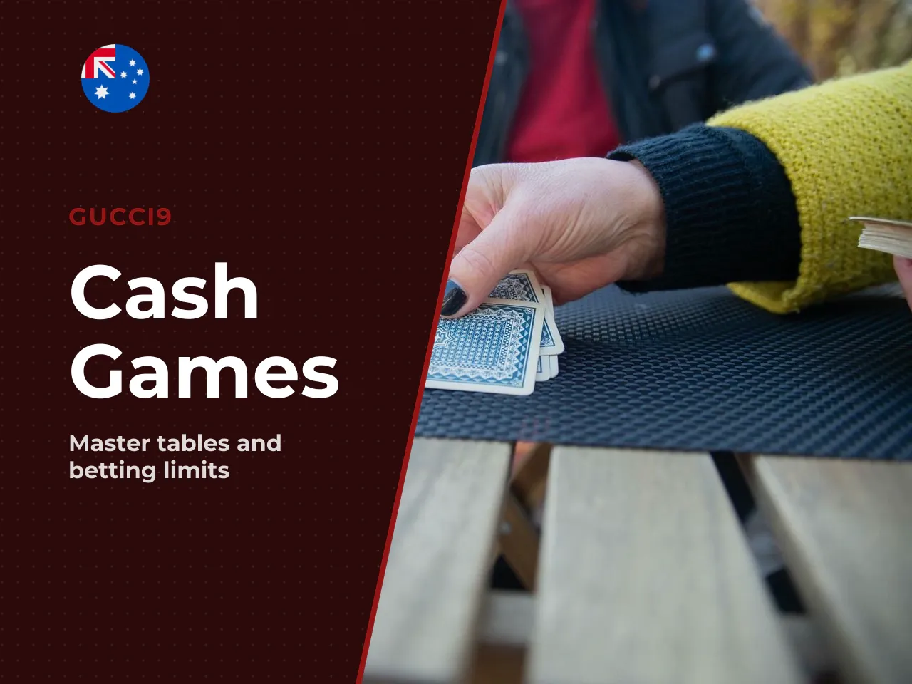 Cash Games Tables, Stakes and Available