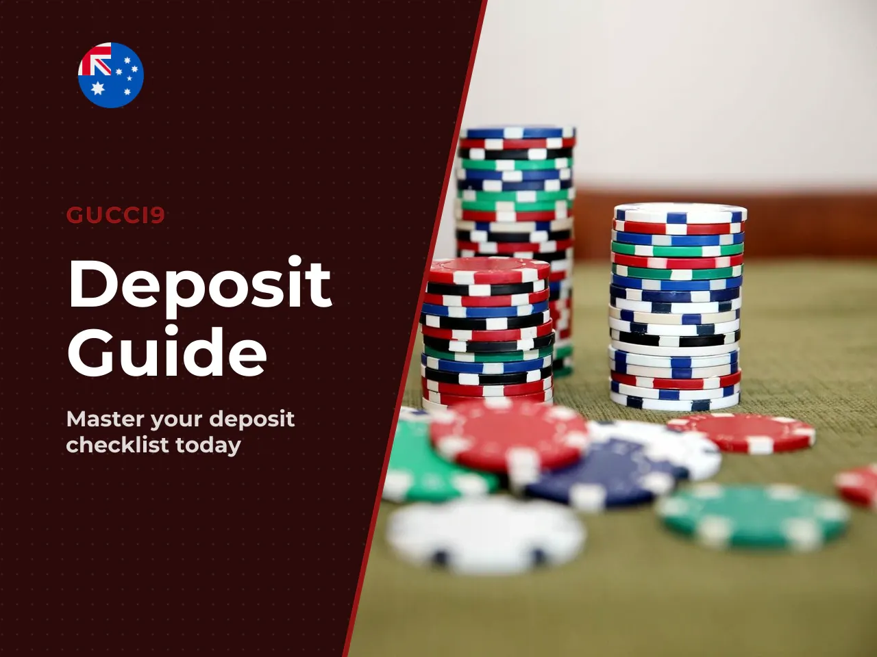 Pre-Deposit Bonus Checklist. Work through all