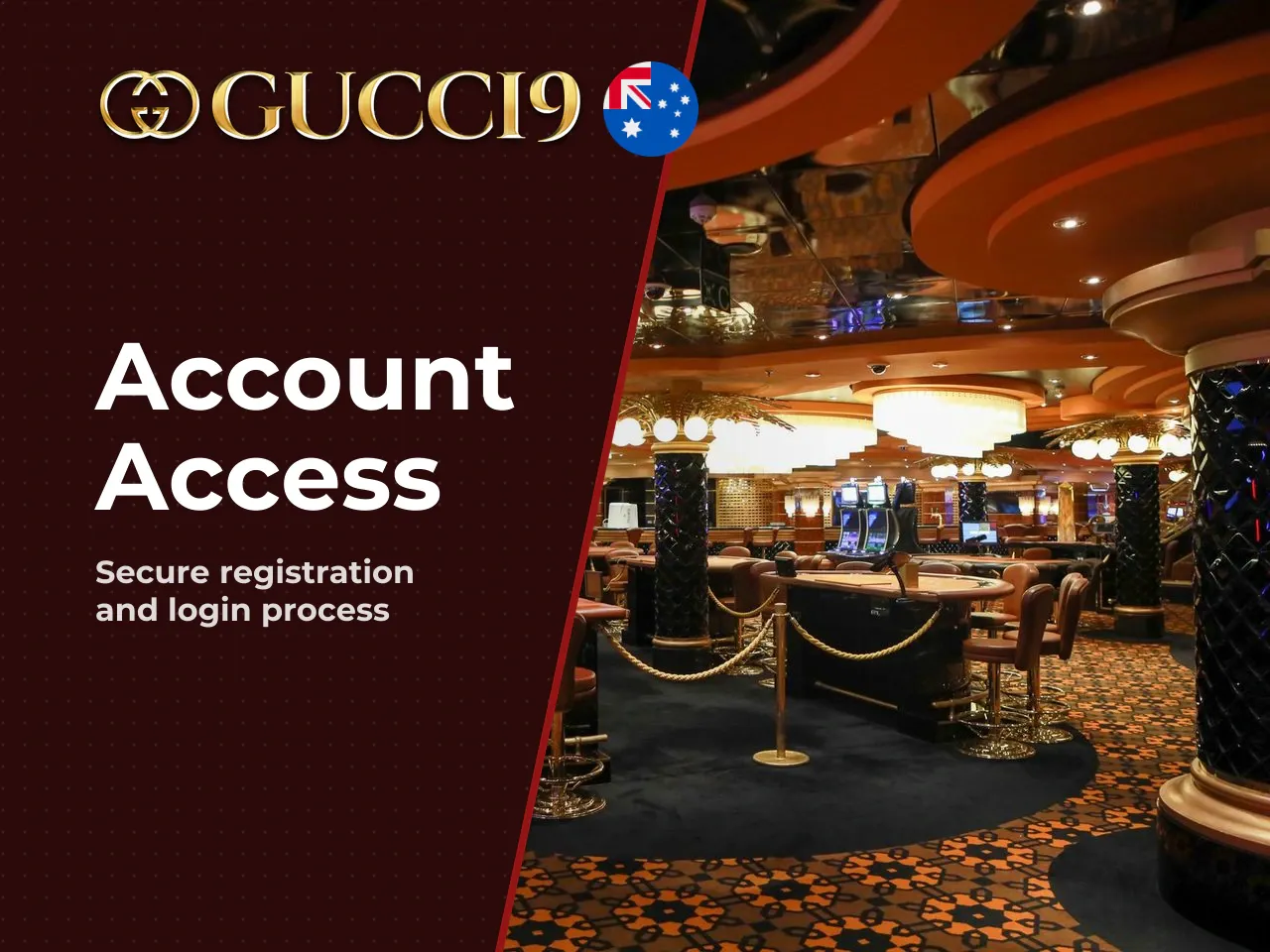 Account creation, identity checks and login