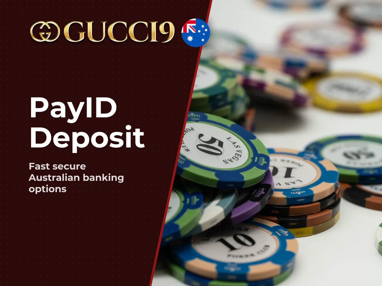 PayID in Gucci9 instant deposits and