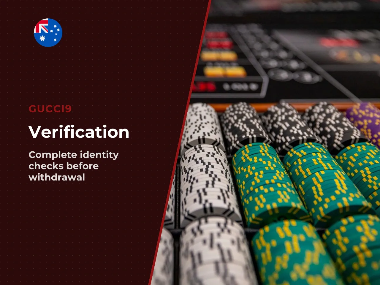 KYC before a big withdrawal. A