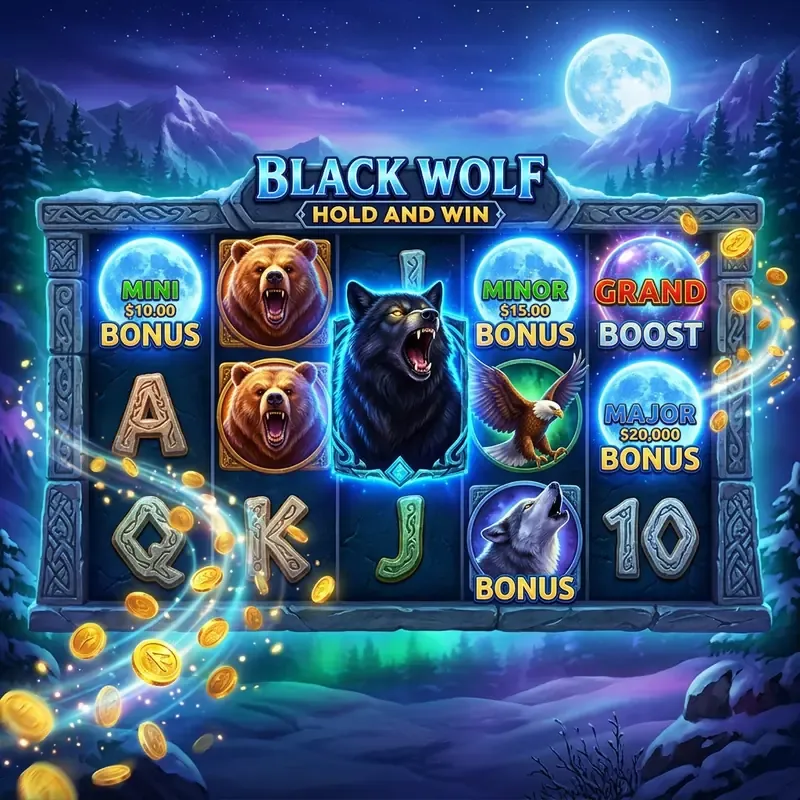 Black Wolf Slot 3 Oaks Gaming
