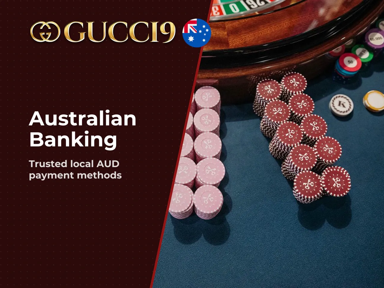 Gucci9 Australia access, audience and AUD
