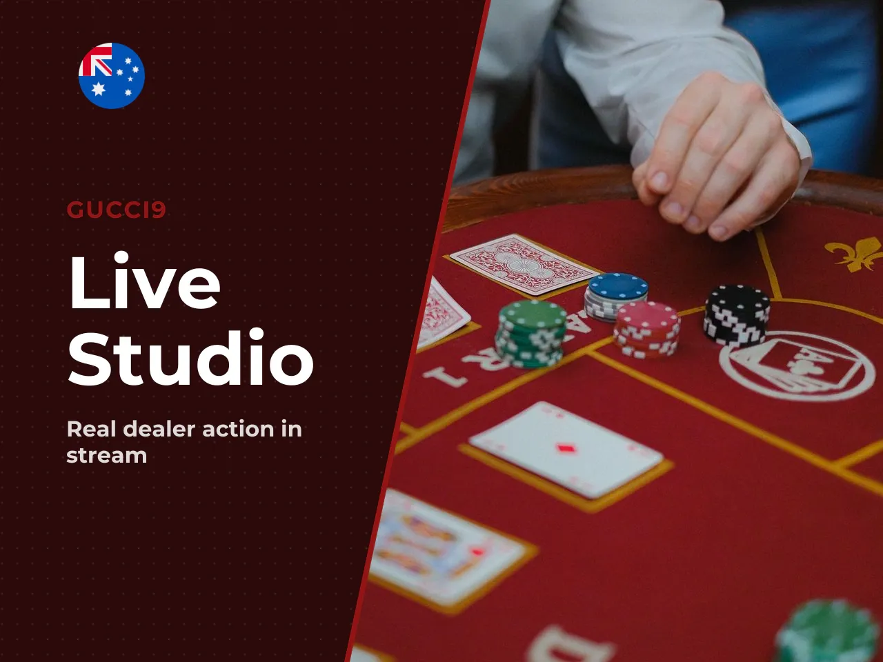 How a live blackjack studio actually