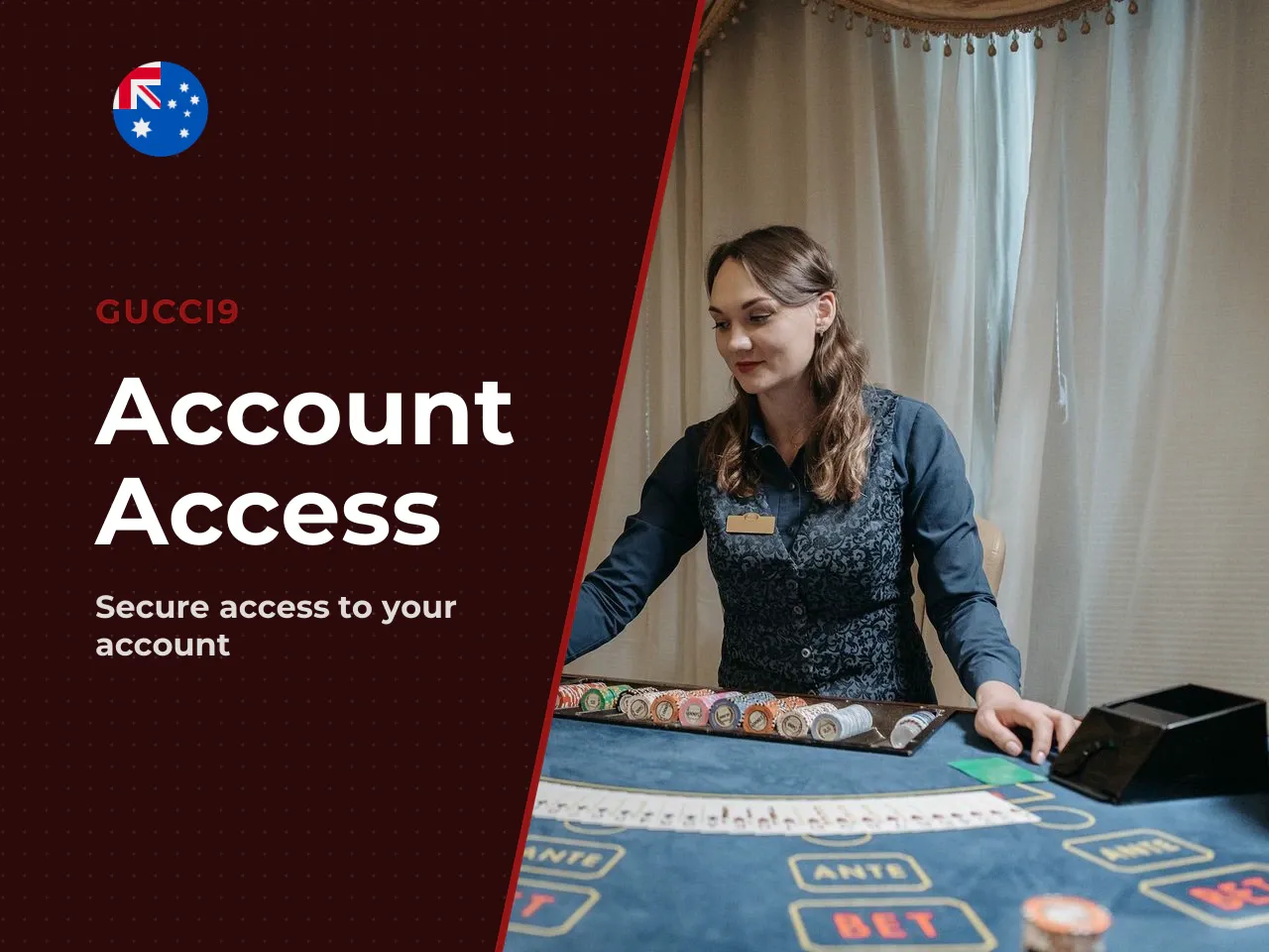 Login credentials and checking your account