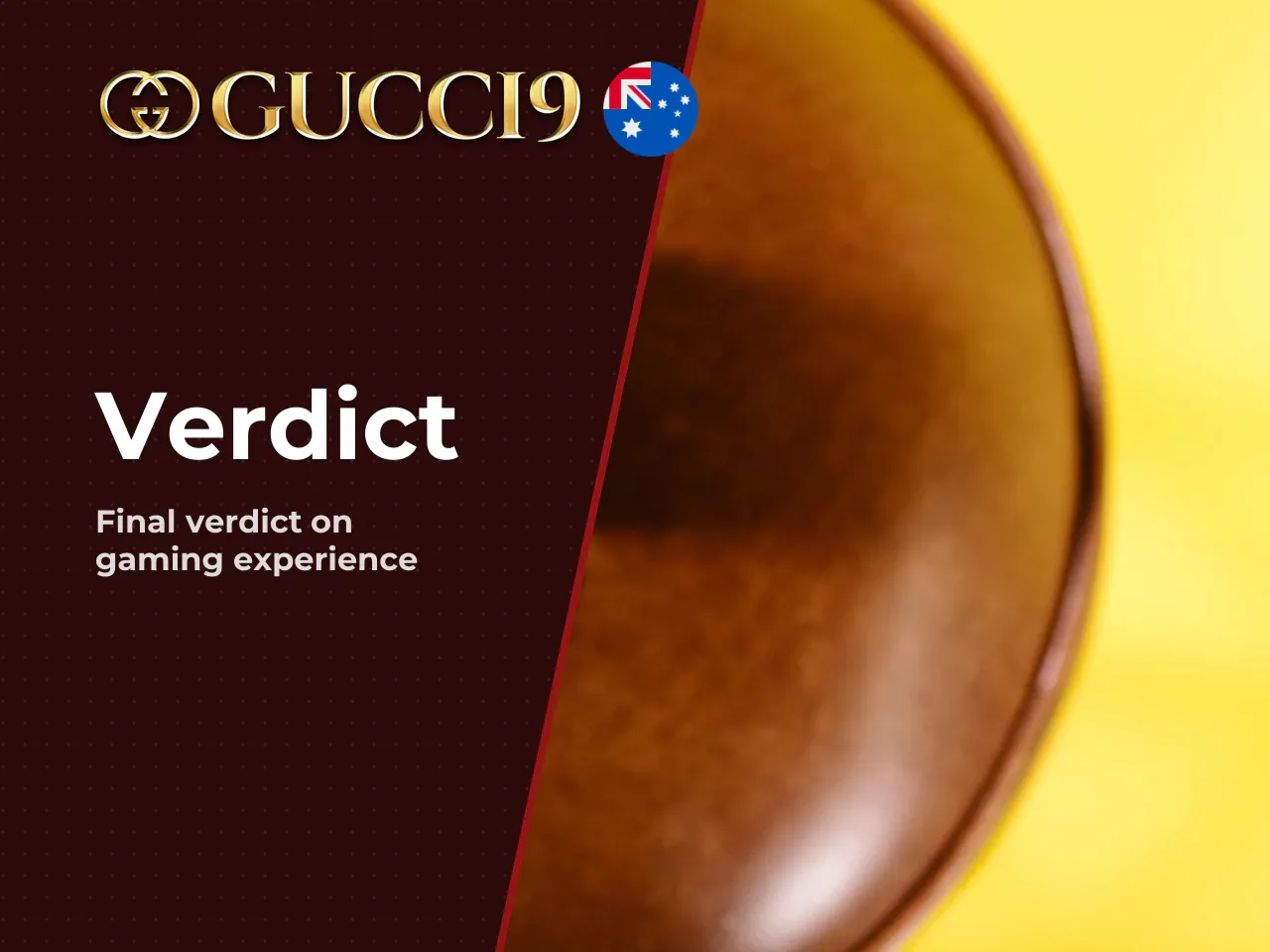 15. Conclusion. Gucci9 presents as a