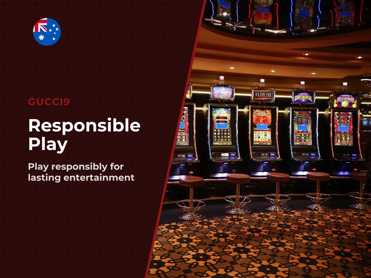 Responsible gambling support in Australia. Gambling