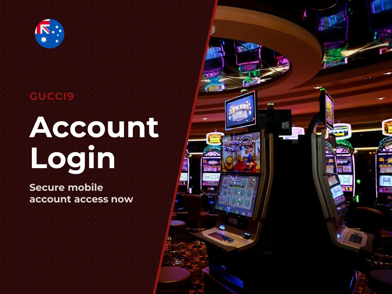 Gucci9 casino login Australia from a